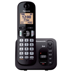 Telefone Sem Fio Com Secretária Eletrônica KX-TGC220LBB
