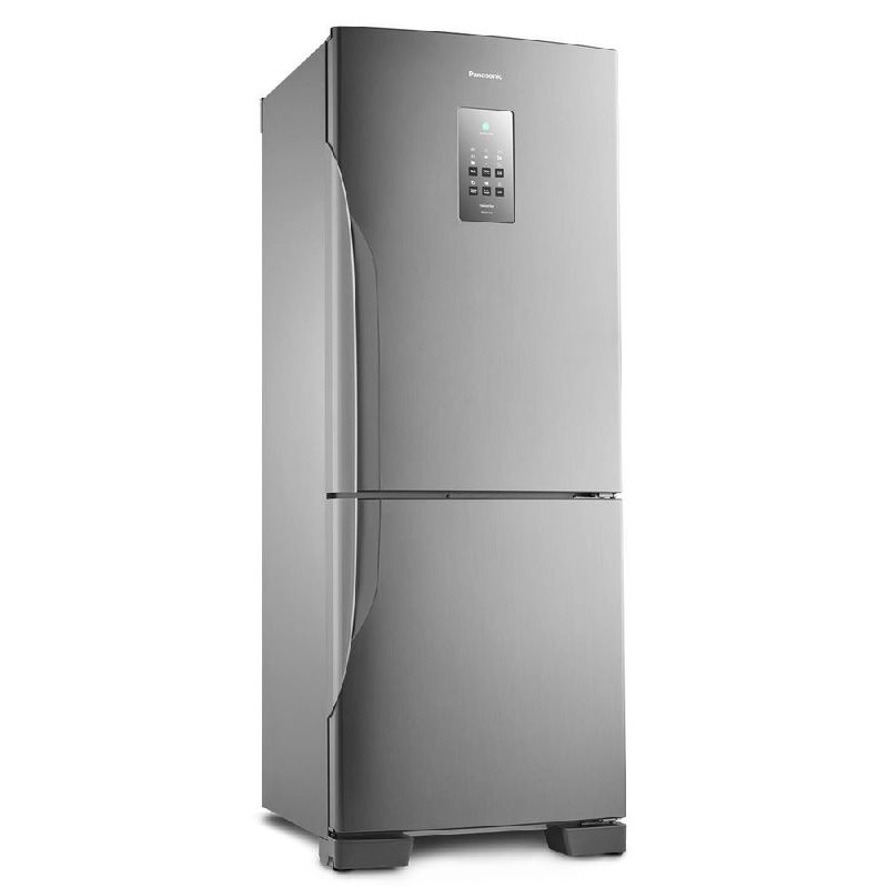 Geladeira Panasonic Frost Free 425l Aço Escovado - NR-BB53PV3X