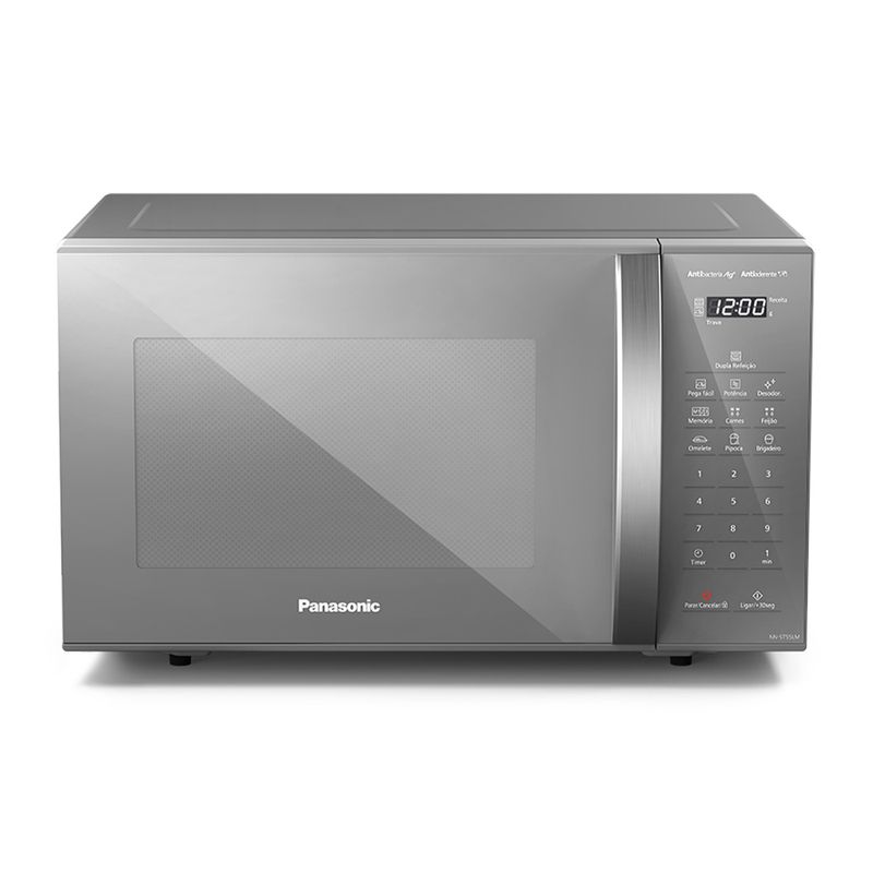 Micro-ondas Panasonic 27l 800W Prata ST55LMRU