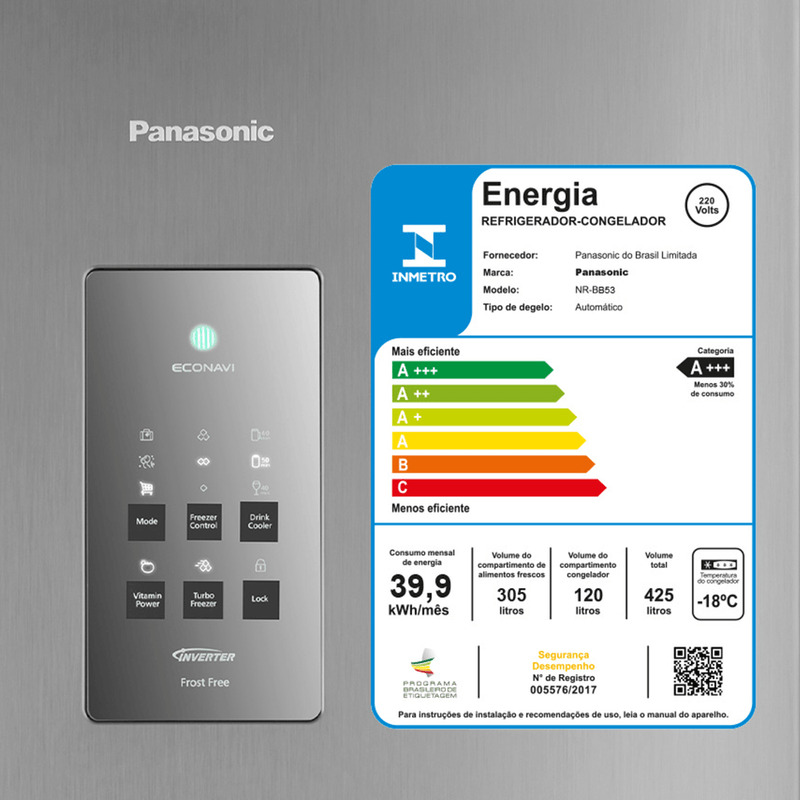 Geladeira-Panasonic-Frost-Free-425l-Aco-Escovado---NR-BB53PV3X