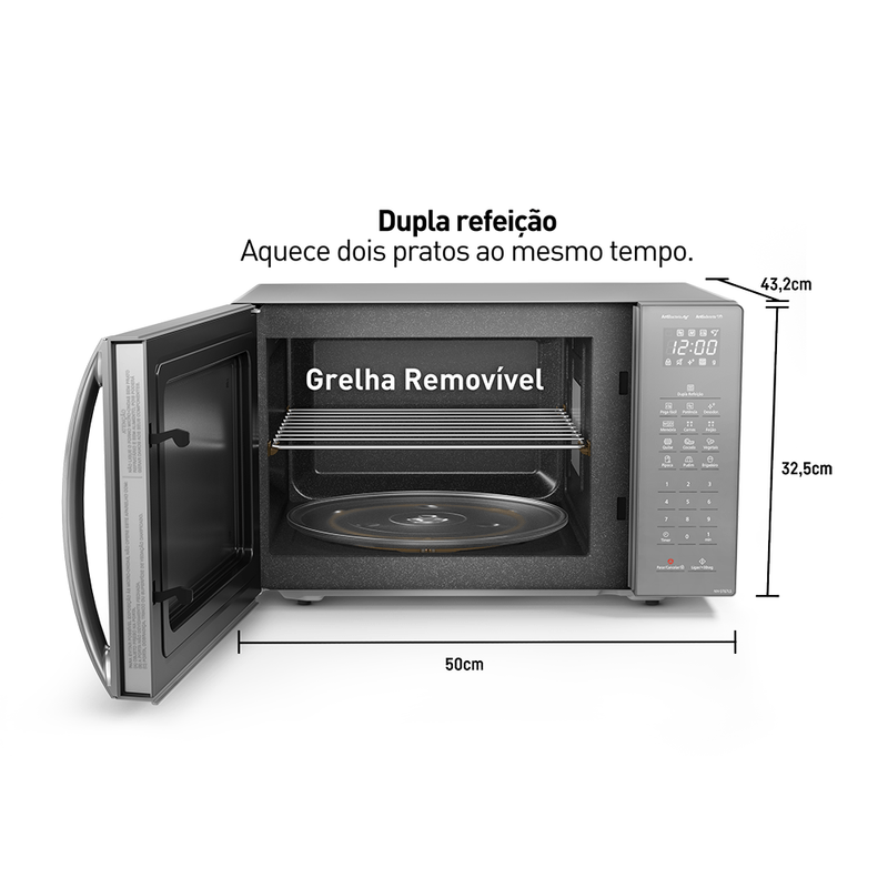 Micro-ondas-Panasonic-34l-900W-Inox-ST67LSRU