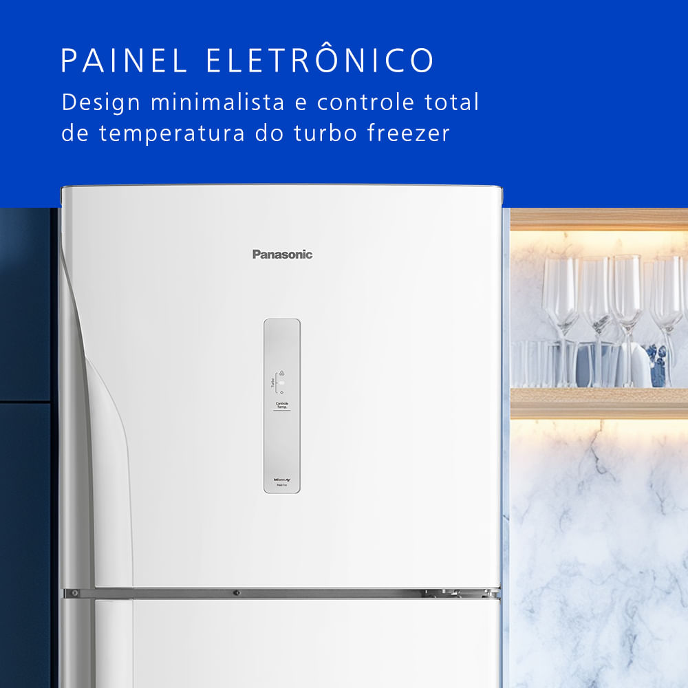 Geladeira Panasonic Frost Free 387L Branco BT41PD1W - Loja Online