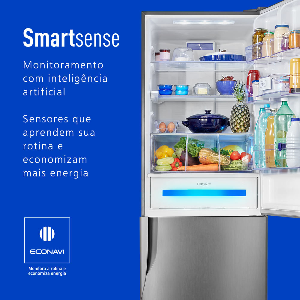 Geladeira Frost Free Panasonic NR-BB71PVFX - Loja Online Panasonic