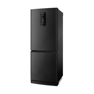 Geladeira Panasonic BB64 Cor Black Inox Look Inverse Frost Free 460L Inverter A+++ - NR-BB64PV1B