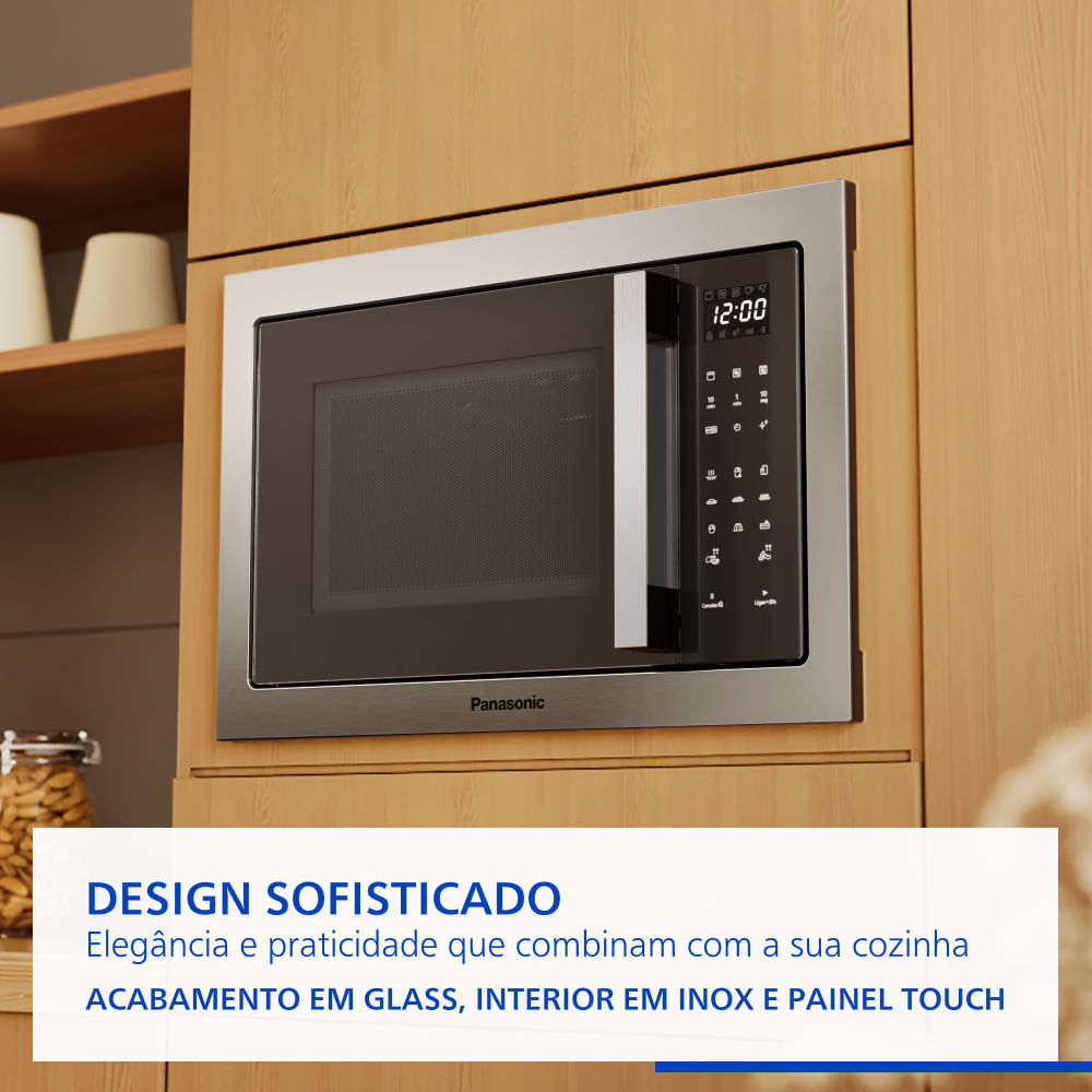 Micro-ondas de Embutir Panasonic NN-GB68QSRUK - Loja de Parceiros
