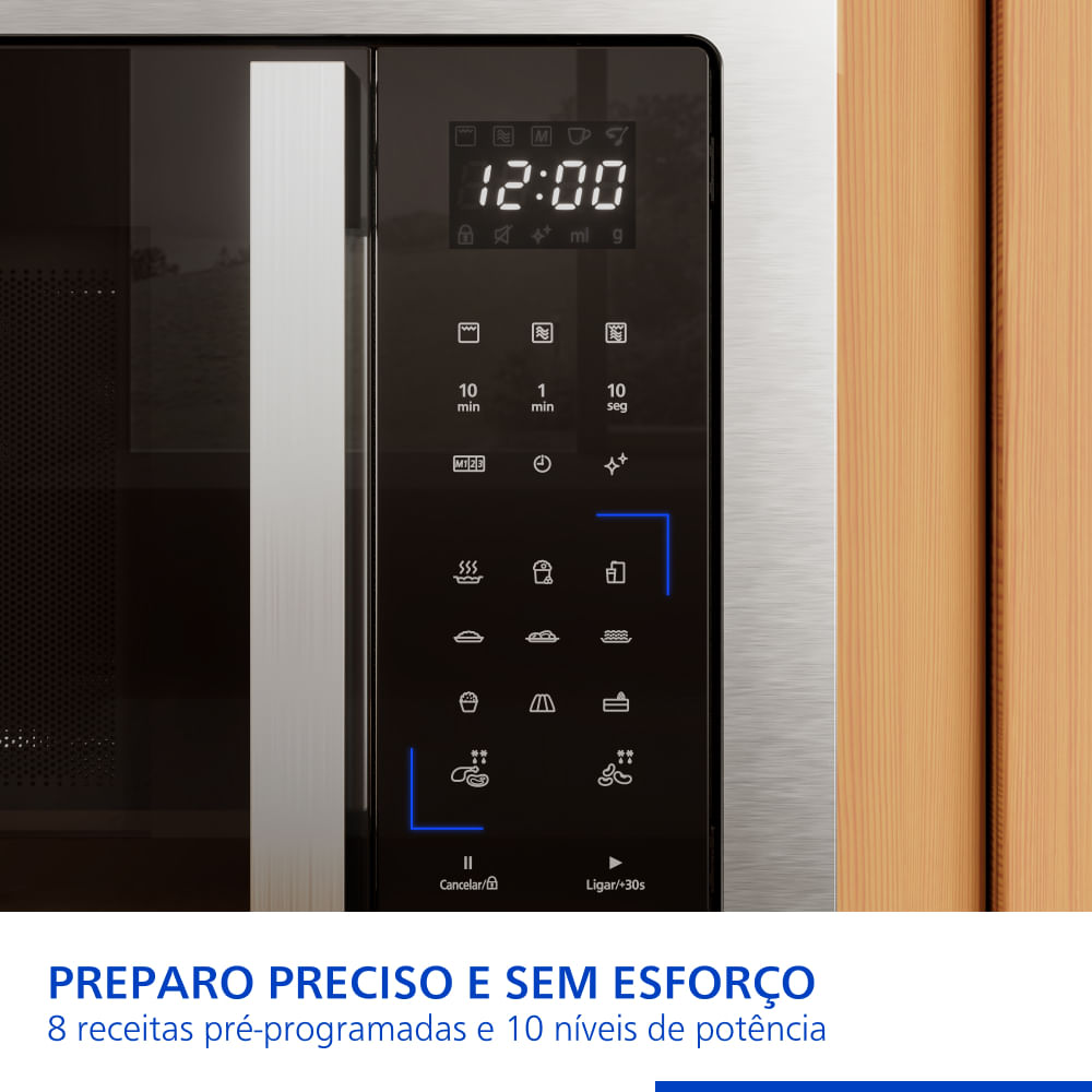 Micro-ondas de Embutir Panasonic NN-GB68QSRUK - Loja de Parceiros