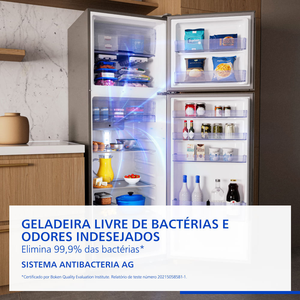 Geladeira Panasonic 391L Frost Free Inverter A NR-BT44PV3X - Loja