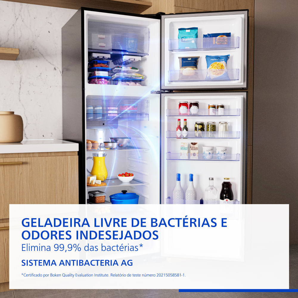 Geladeira Panasonic 391L Frost Free Inverter A NR-BT44PV3B - Loja
