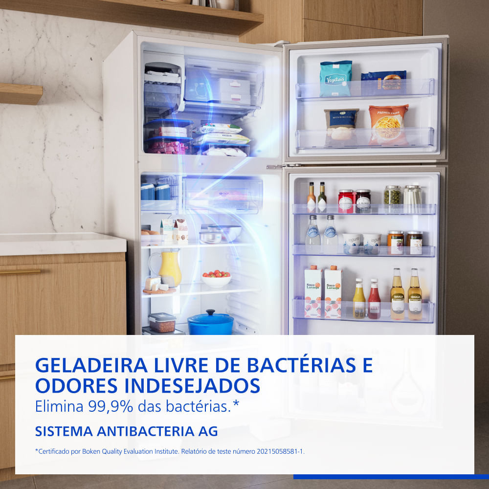 Geladeira Panasonic 446L Frost Free Inverter A NR-BT58PV3W - Loja