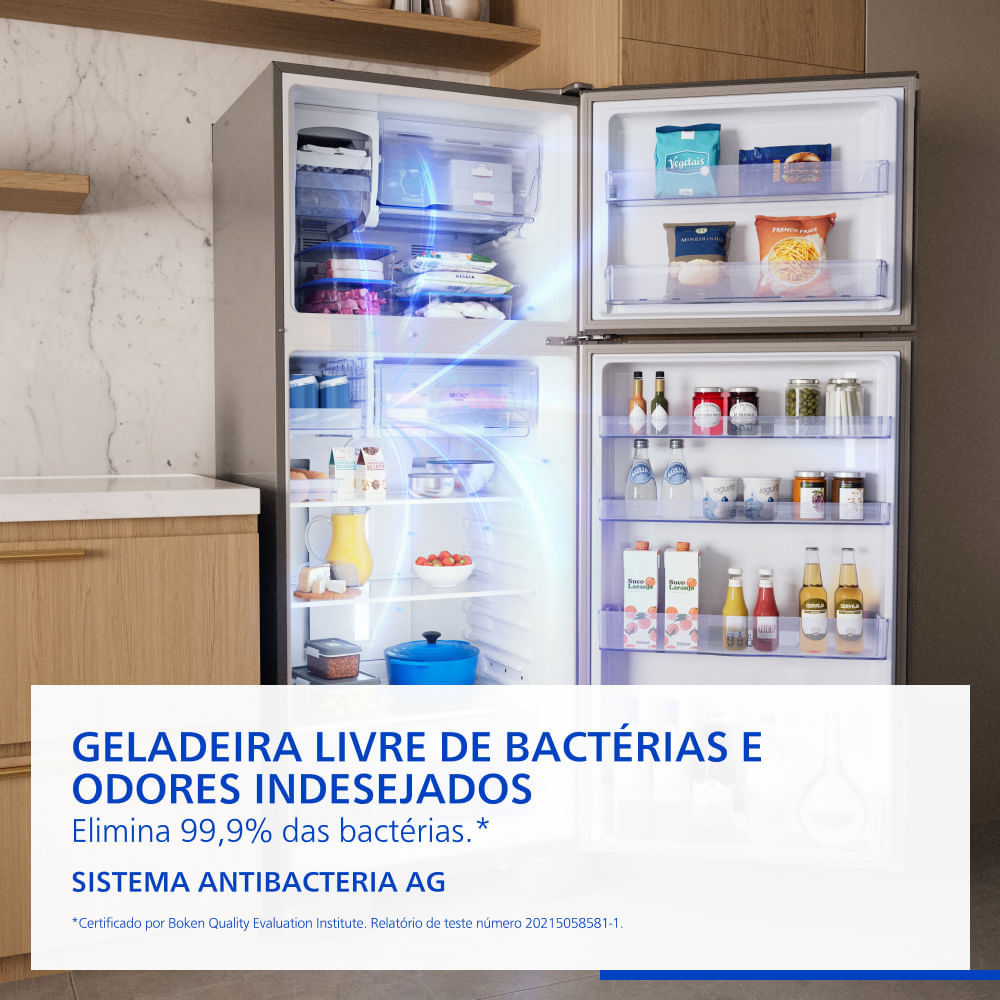 Geladeira Panasonic 446L Frost Free Inverter A NR-BT58PV3X - Loja