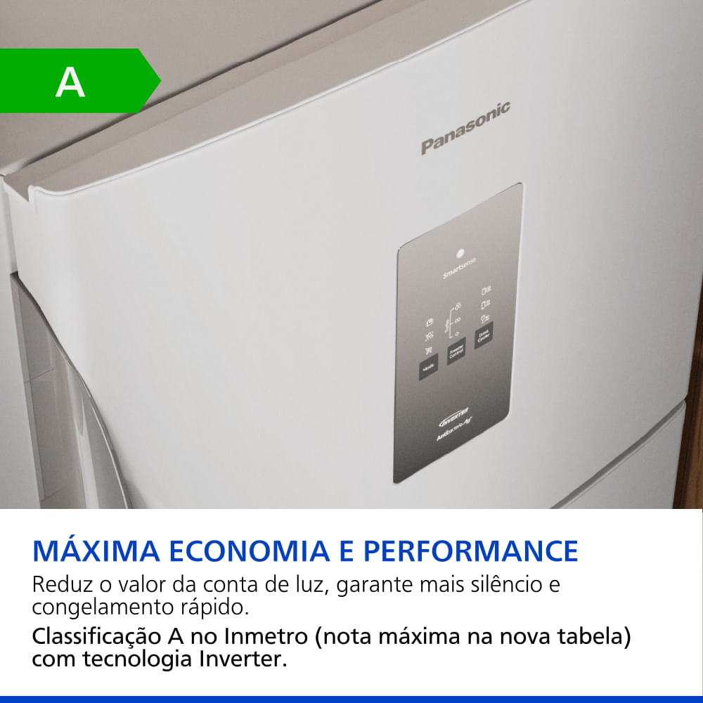 Geladeira Frost Free Panasonic BT71 NR-BT71PV5W - Loja de
