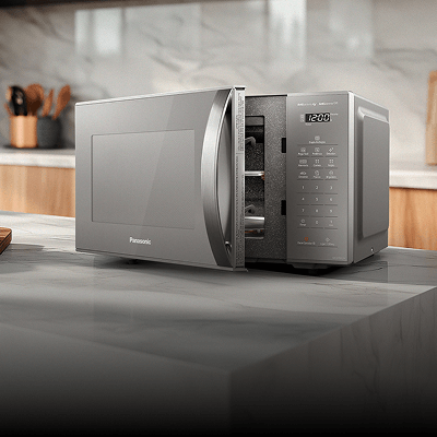 Micro-ondas livre de odores indesejados com Tecnologia Desodorizadora