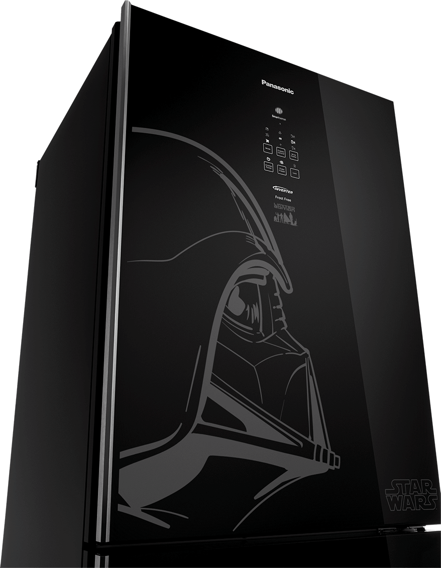 Geladeira Panasonic - Edição limitada Star Wars - Disney