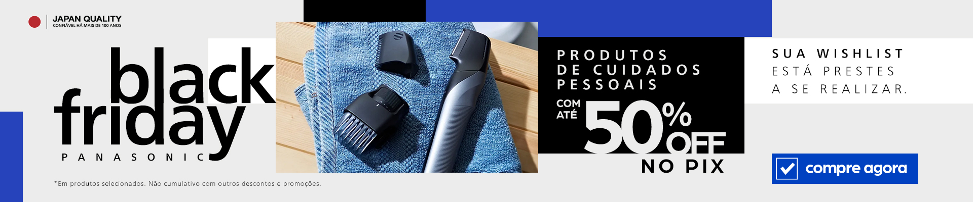 Aparadores de pelos na promoção