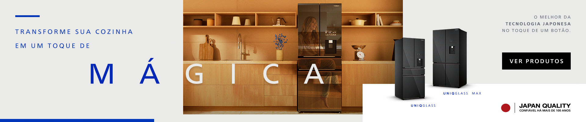 Geladeiras Panasonic  na promoção