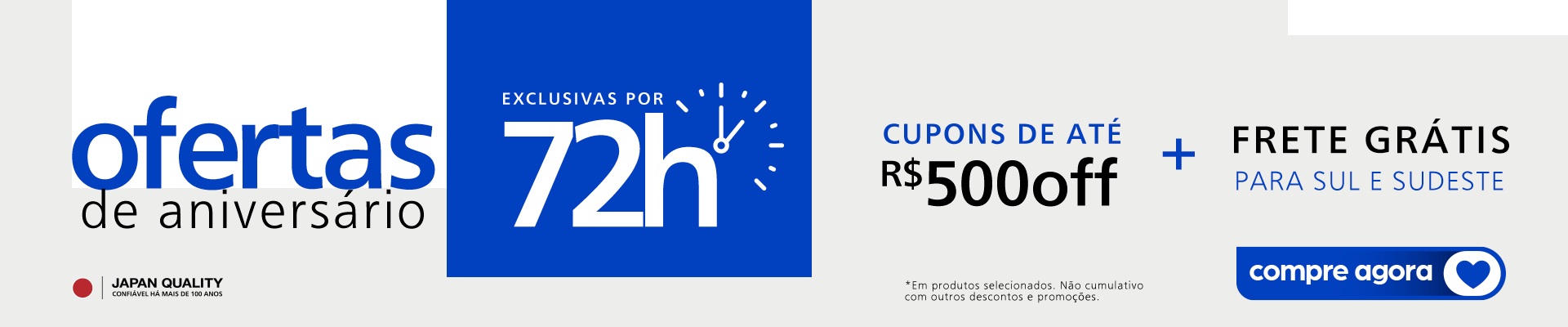 Promoção Relâmpago