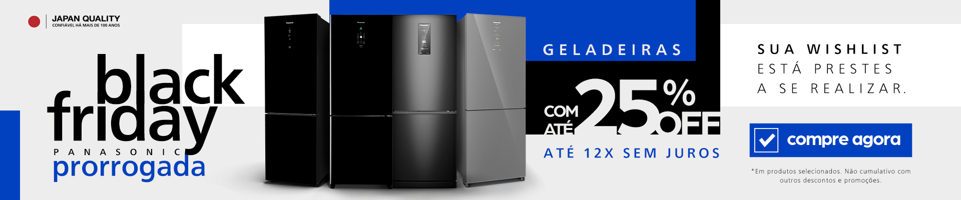 Geladeiras na promoção